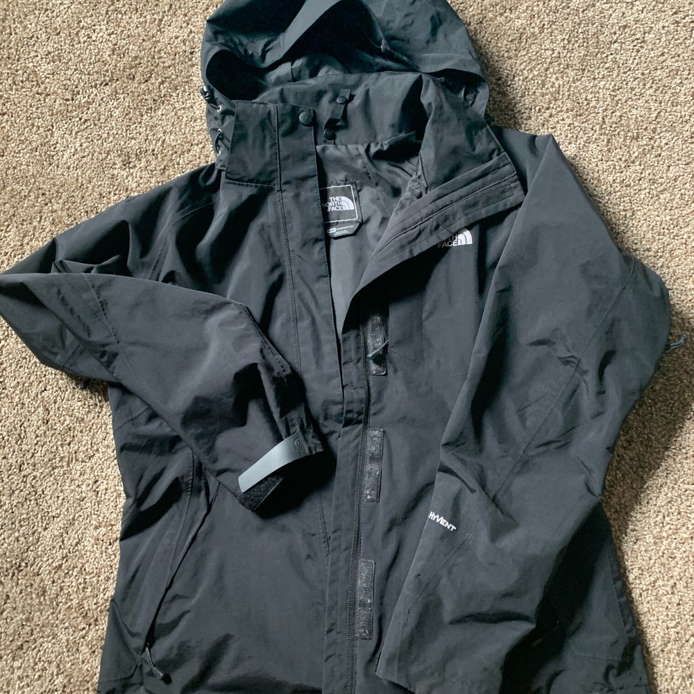 North Face 3 way jacket
